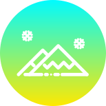 external-hills-winter-gradients-amoghdesign icon