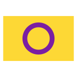 bandeira intersexo icon