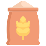 Bag of grain icon