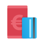 Split Transaction Euro icon