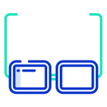 Eyeglasses icon