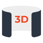 3D Reel icon