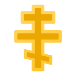 croce ortodossa icon