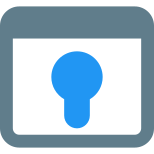 Web Keyhole icon