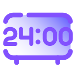 24:00 icon