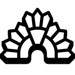 Tocado azteca icon