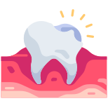 odontoiatria-cavità-esterna-goofy-flat-kerismaker icon