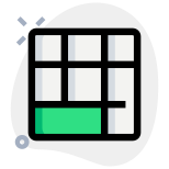 external-content-bar-with-square-tiles-block-layout-grid-green-tal-revivo icon