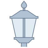 Lamp Post Off icon