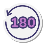 Rotate 180 icon