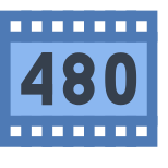 480p icon