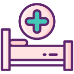 Cama de hospital icon