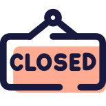 Closed Sign icon