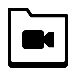 cartella video icon