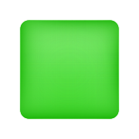 emoji quadrado verde icon
