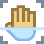 手掌扫描 icon