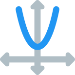 Curve Diagram icon