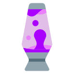 lampada di lava icon