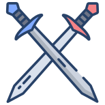 Dagger Crossed icon