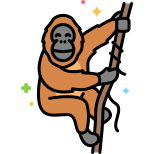 Orang-outan icon