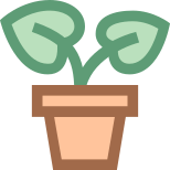 Vaso de planta icon