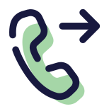 Outgoing Call icon