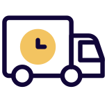 Cooking items wagon is waiting for supplies delivered icon