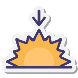 Puesta de sol icon