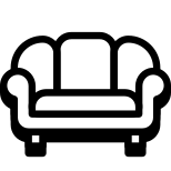 Dreisitzer-Sofa icon