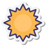 Sun icon