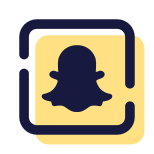 Snapchat-Quadrat icon