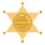 sheriff badge icon