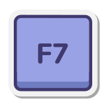 f7キー icon