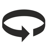 rotation-circle-full-rotate-arrow icon