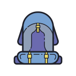 Tourist Backpack icon