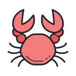 Crab icon