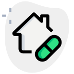 Stock of medicine in a Pharmacy Store icon