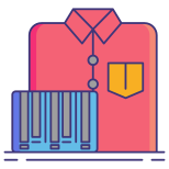 Cloth Barcode icon