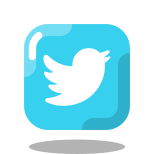 Twitter cuadrado icon
