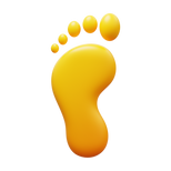 발 이모티콘 icon