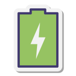 Android L Batterie icon