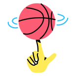 Spinning Basketball icon