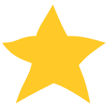 estrella dibujada a mano icon