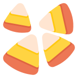 Candy corn icon