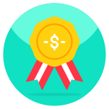 Financial Badge icon