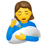 Woman Feeding Baby icon