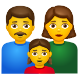 familia-hombre-mujer-niña icon