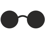 Eyeglasses icon