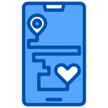 Romantic Location icon