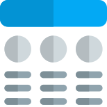 Detail and structural material specification in engineering drawing icon